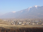 015.Le village de Châtaignier, Verdan et la plaine, février 2001