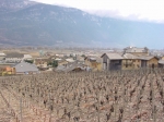 019.Le village de Châtaignier et la plaine, février 2001