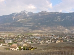 069.Châtaignier -Verdan et la plaine, avril 2004