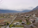 045.Le village de Saxé, la plaine, et dans le fond Martigny, janvier 2003